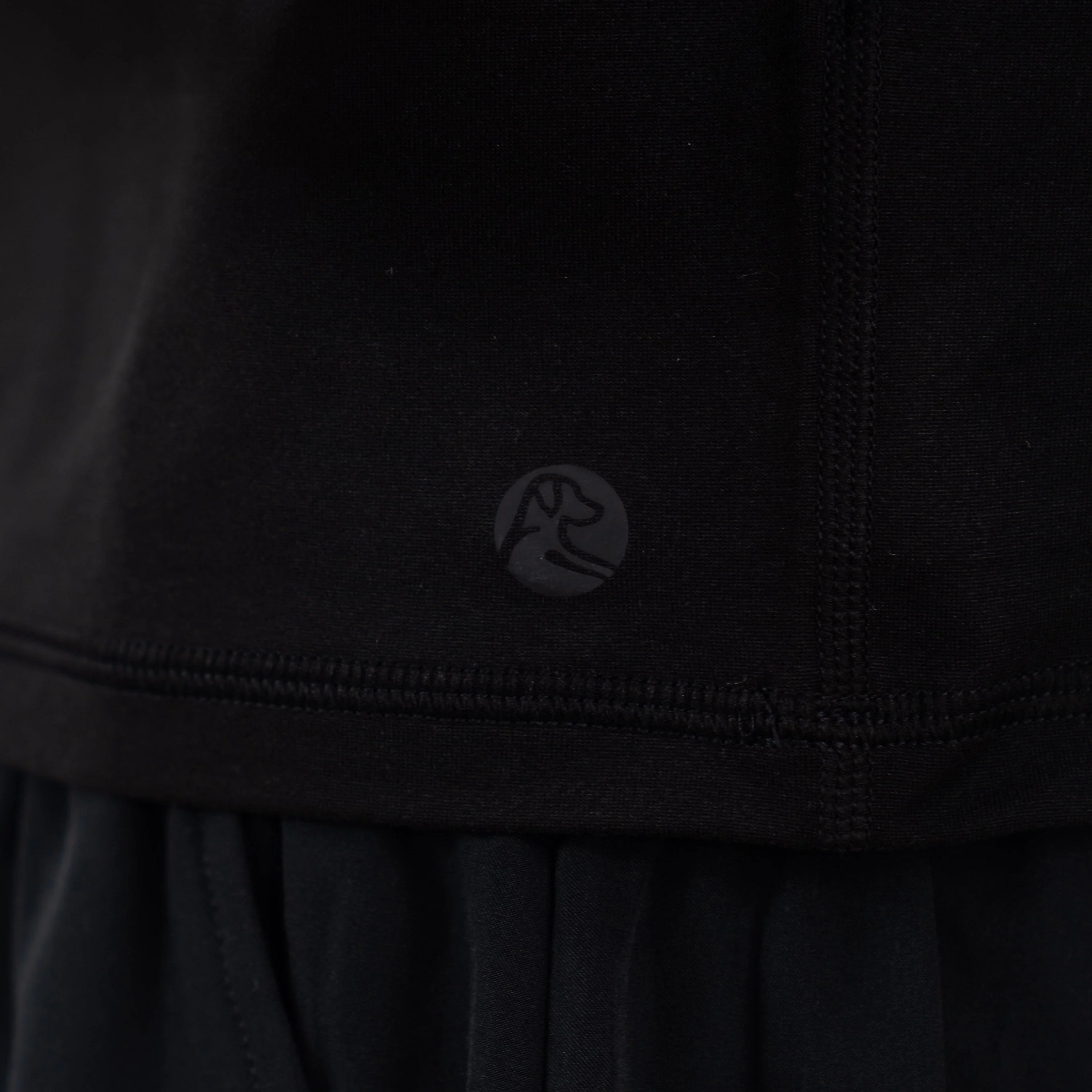 Drift Performance Crop Tee | Solid - Midnight Black - Image 4