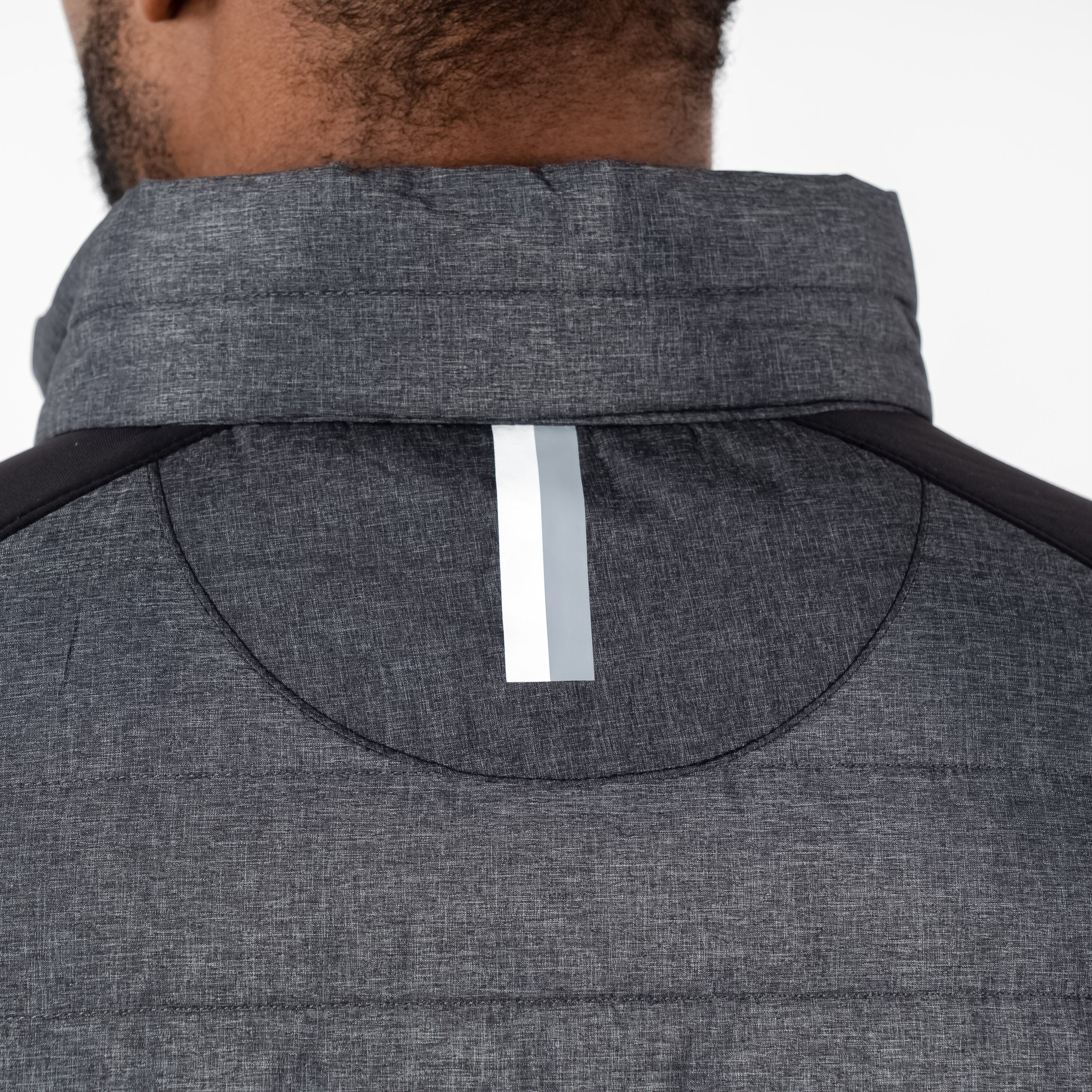 Fulton Hybrid Jacket | Heather - Black/White - Image 3