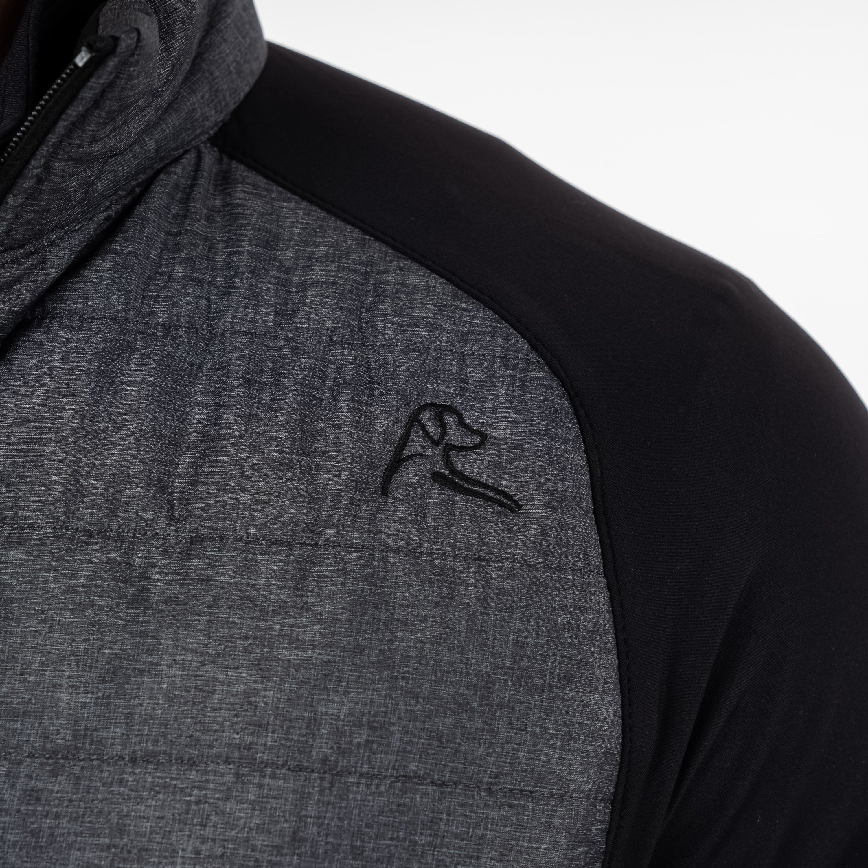 Fulton Hybrid Jacket | Heather - Black/White - Image 6