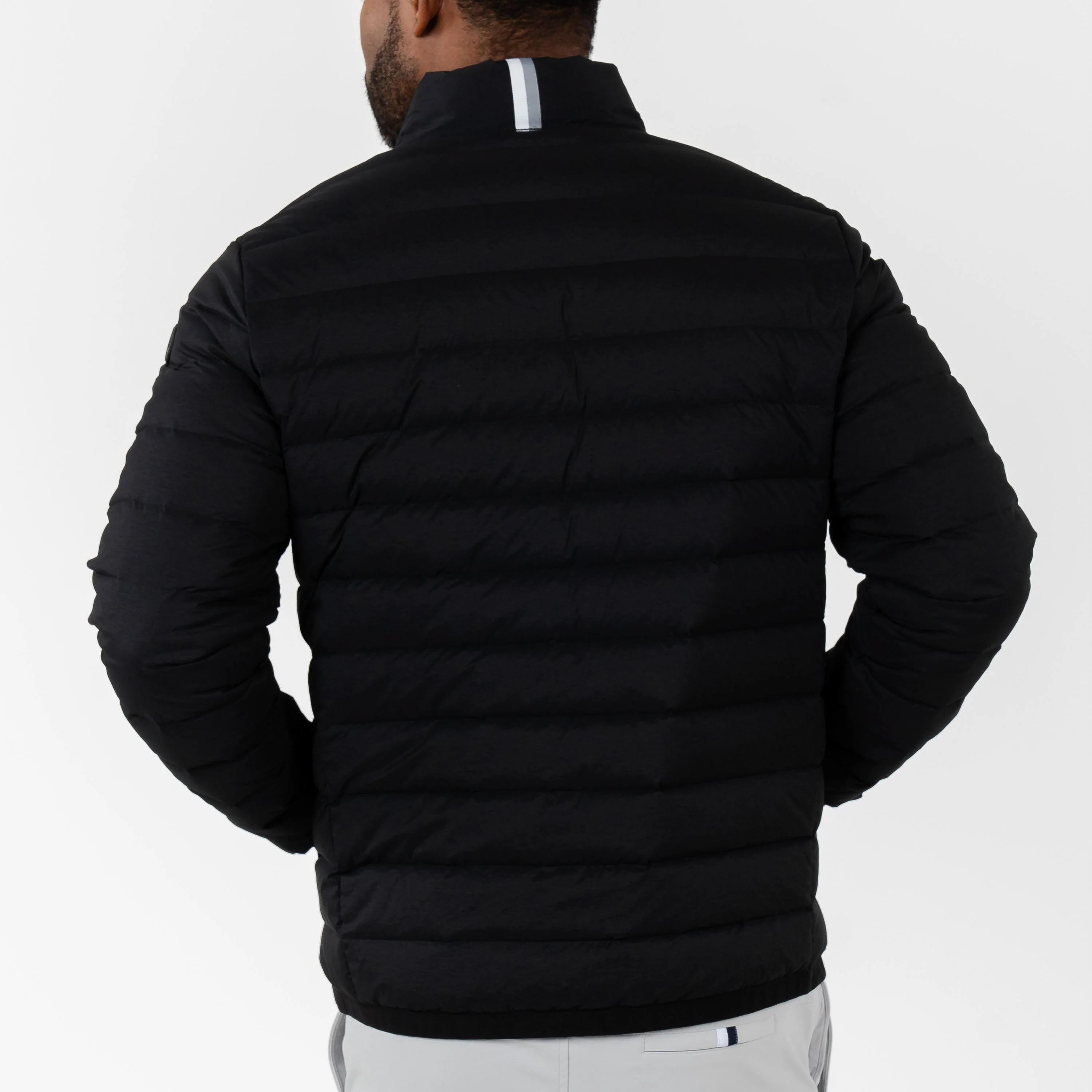Glide Down Jacket | Solid - Midnight Black - Image 3