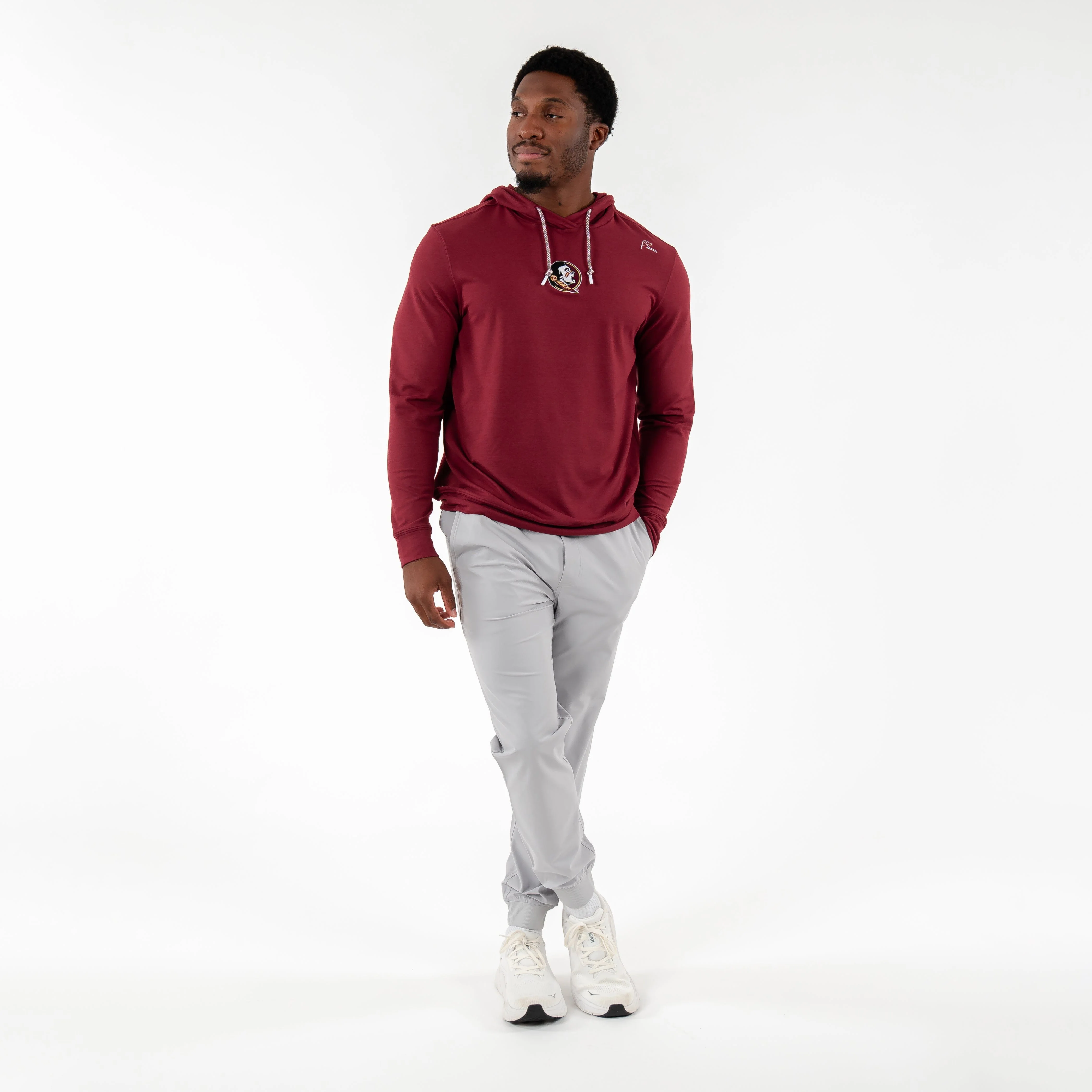 Hesi Collegiate Hoodie - Florida State | Solid - Garnet Red - Florida State - 1 - Image 3