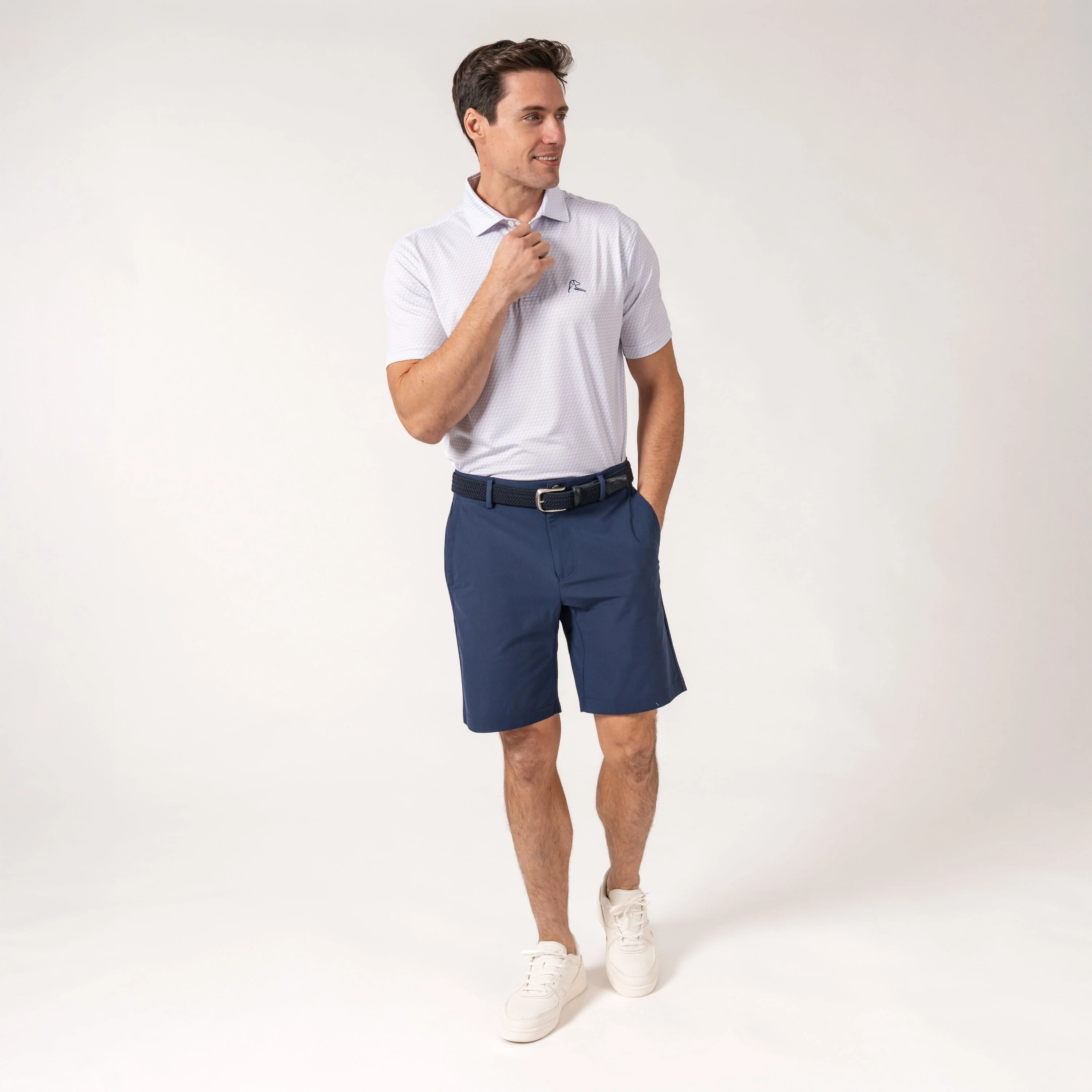 Looper Delta Short | Solid - Fleet Navy - Image 6