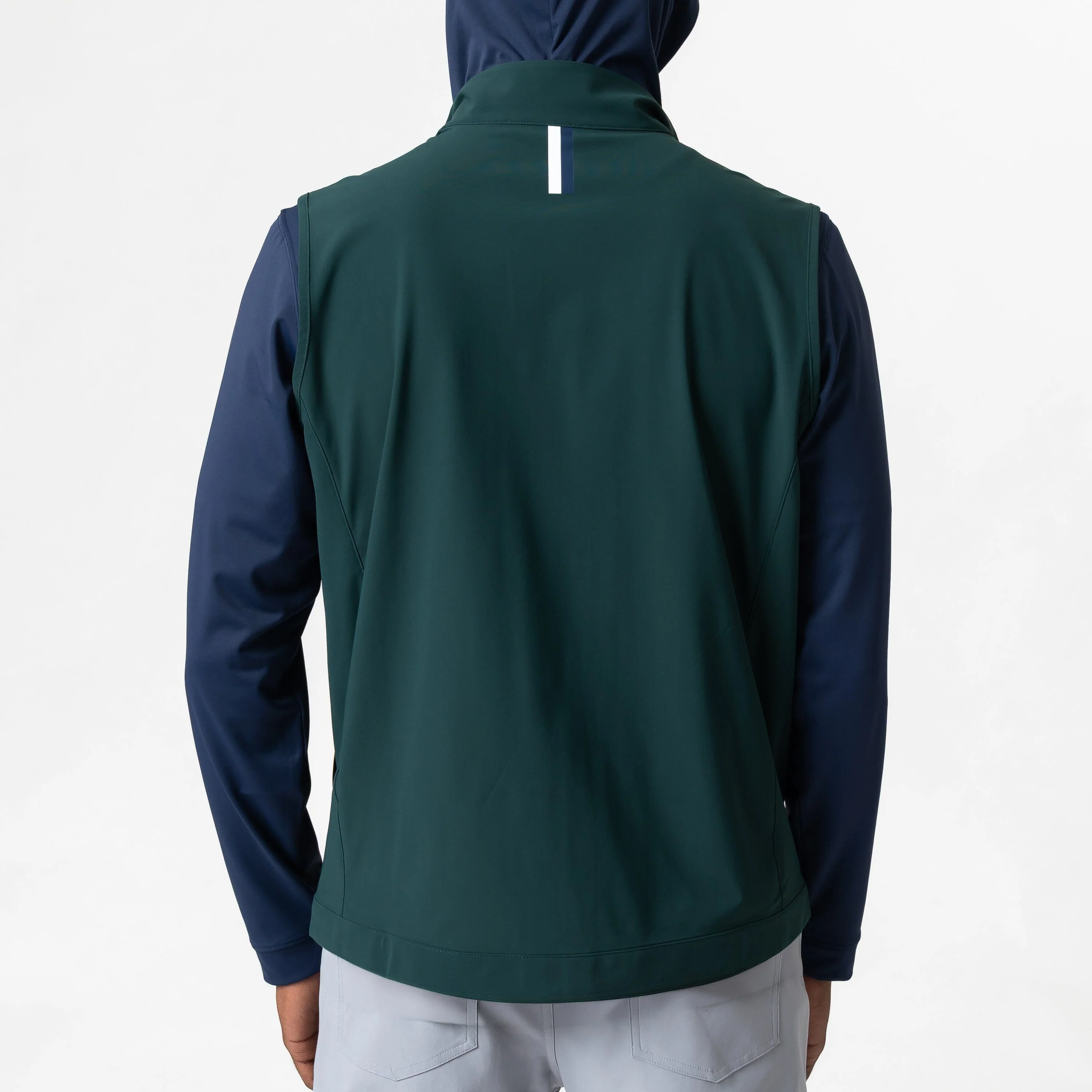 Brookline Lightweight Vest | Solid - Ponderosa Green/Fleet Navy - Image 3