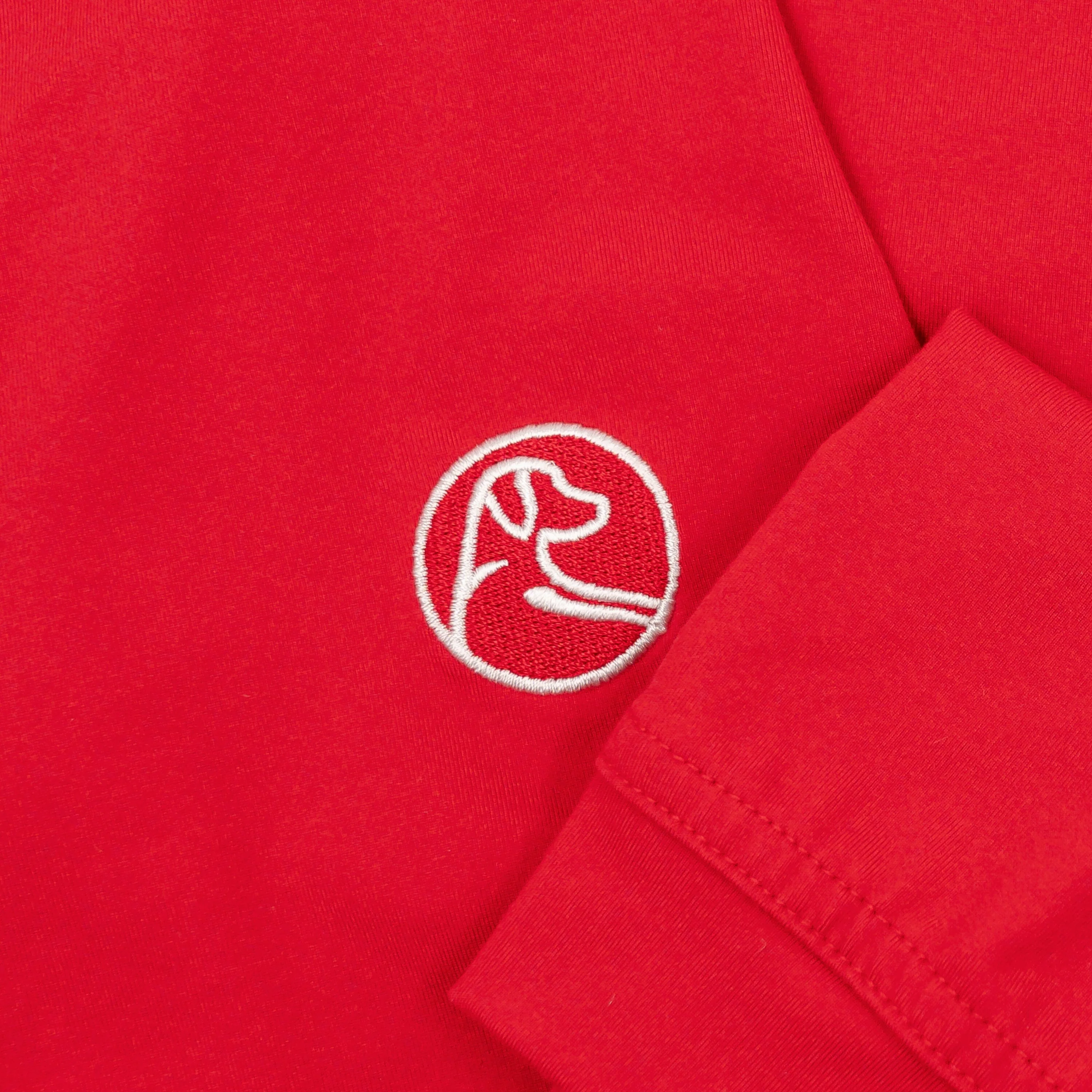 Solid Collegiate Q-Zip - Ohio State | Solid - Roar Red - Ohio State - 1 - Image 4