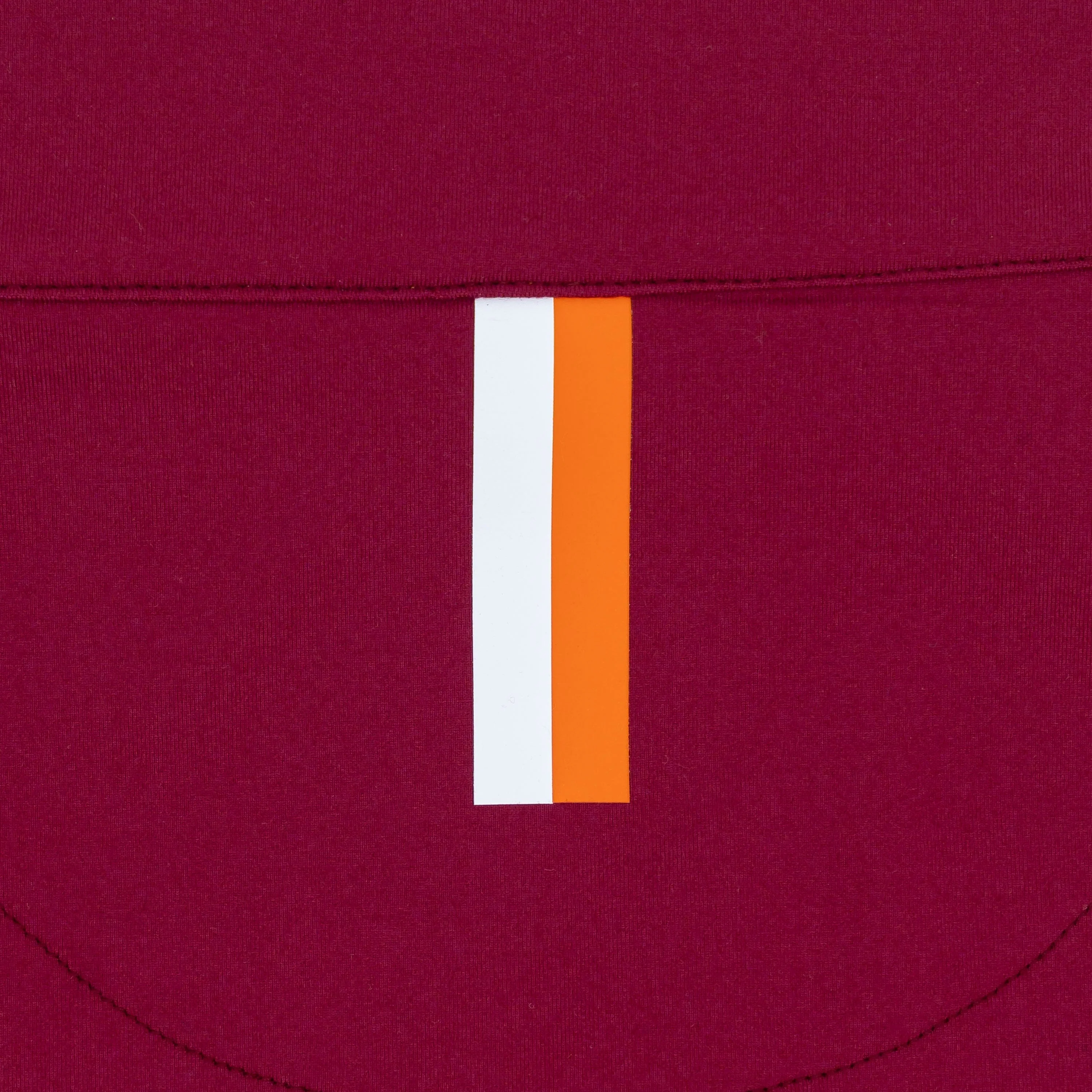 Solid Collegiate Q-Zip - Virginia Tech | Solid - Dark Maroon - VT - 1 - Image 5