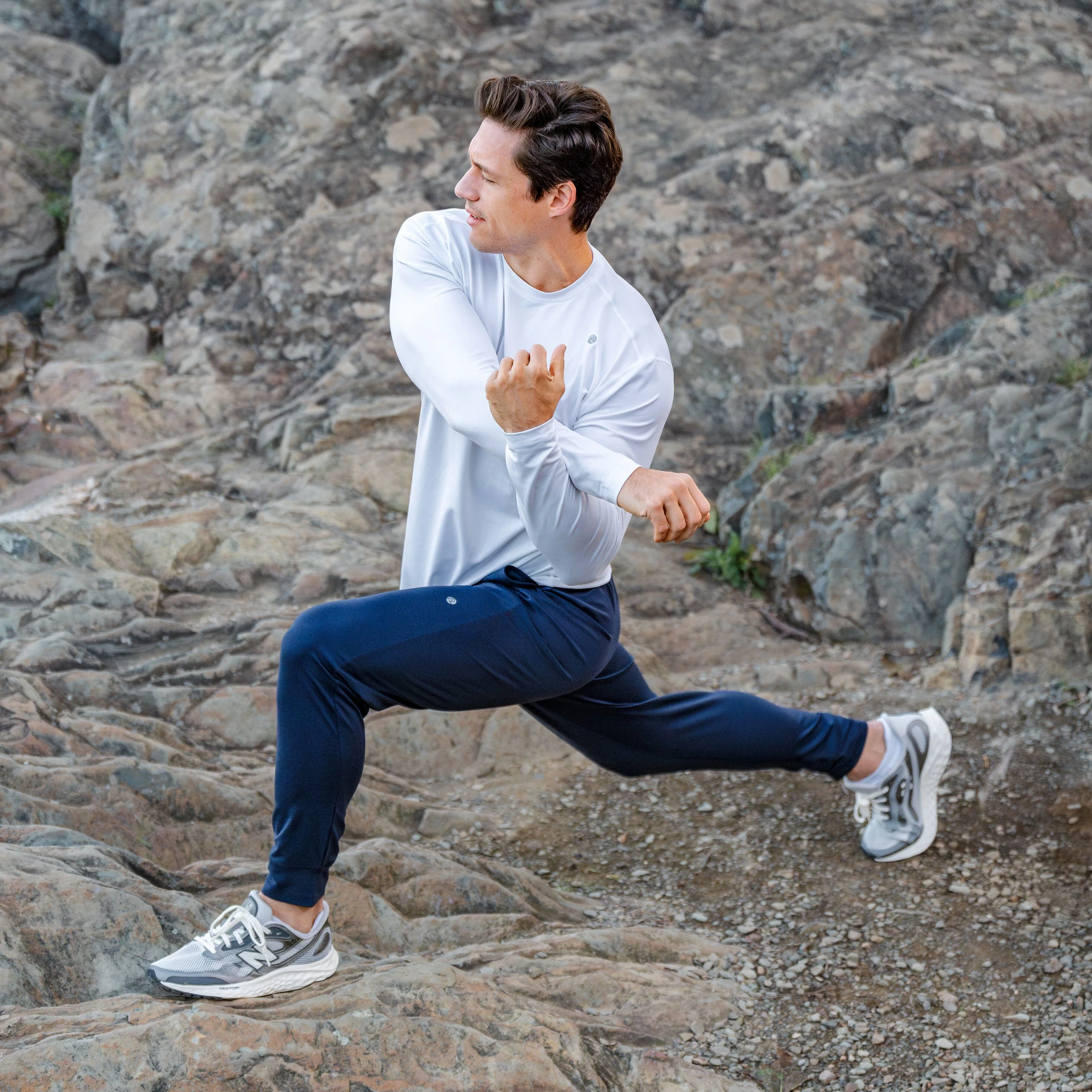 Sprint Performance Jogger | Heather - Fleet Navy/Fleet Navy - Image 11