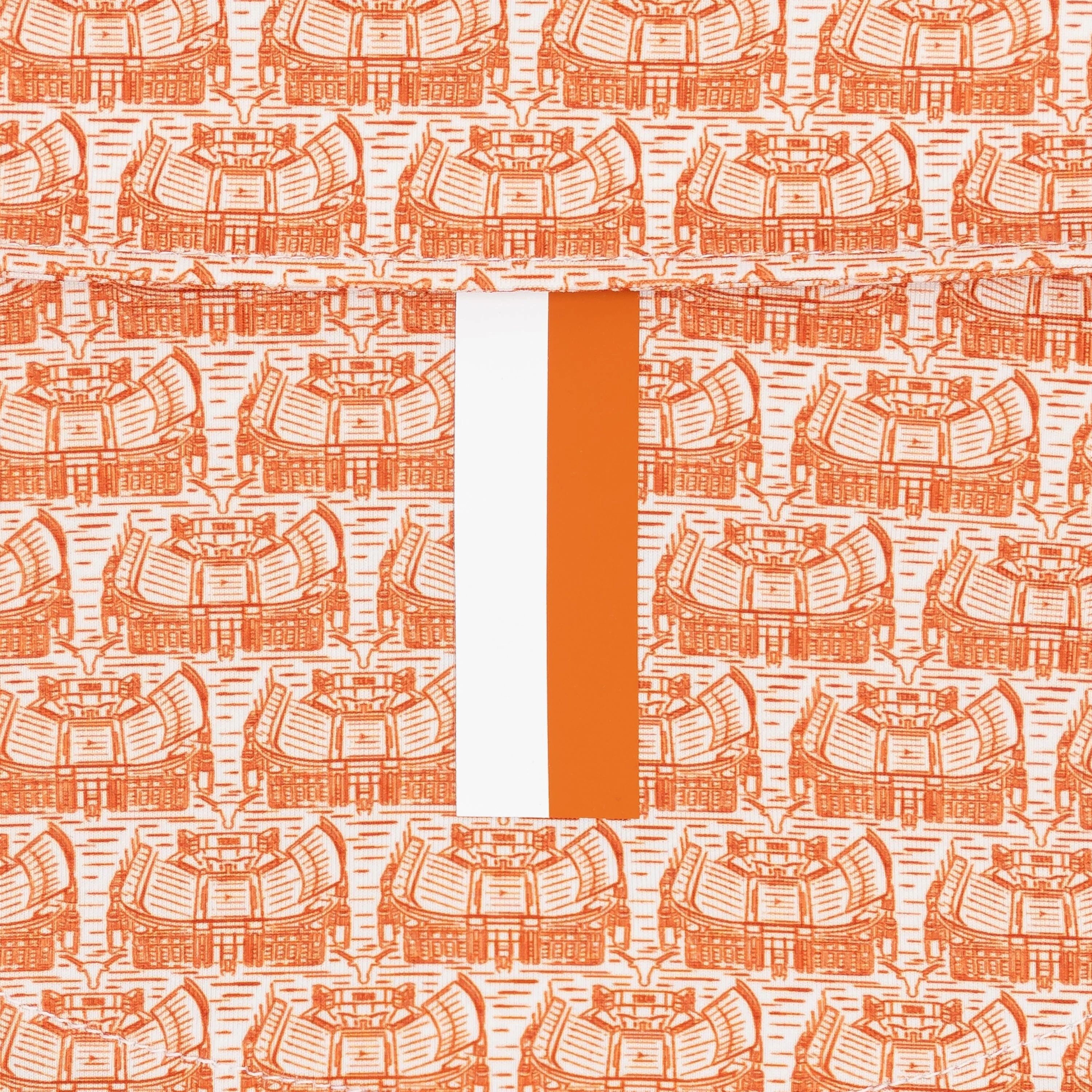 The Texas DKR | Collegiate Polo | The Texas DKR - White/Rust Orange - Image 4