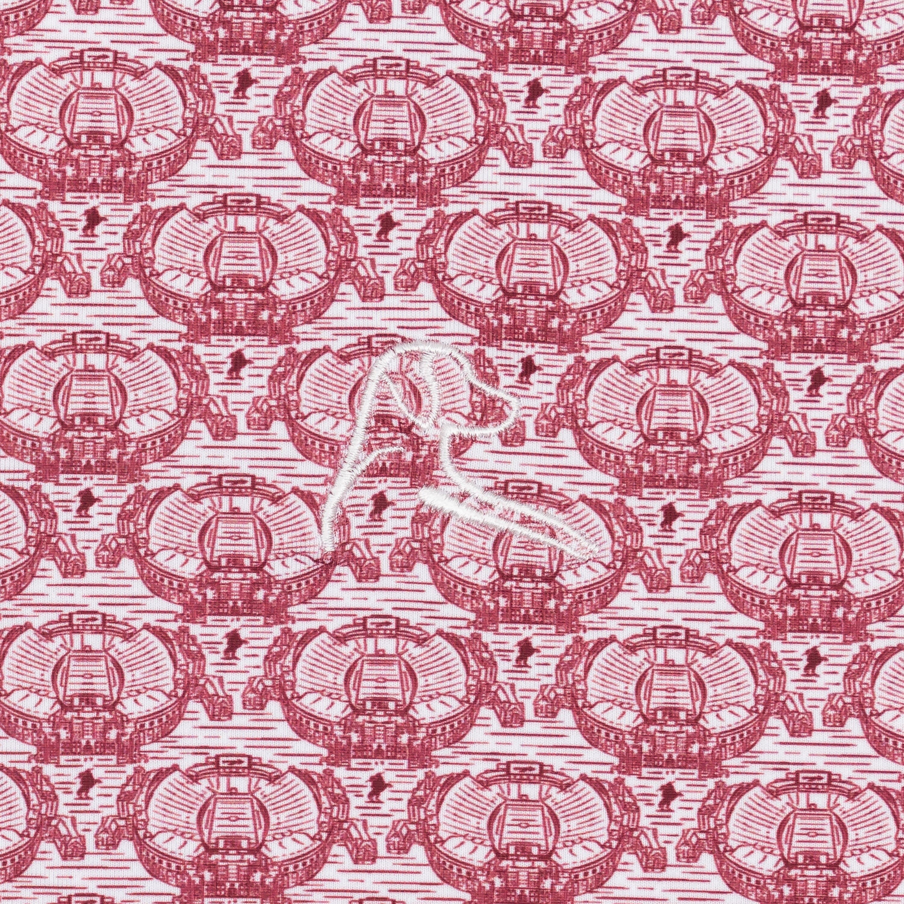 The Florida State Doak® | Collegiate Polo | The Florida State Doak - White/Garnet Red - Image 3