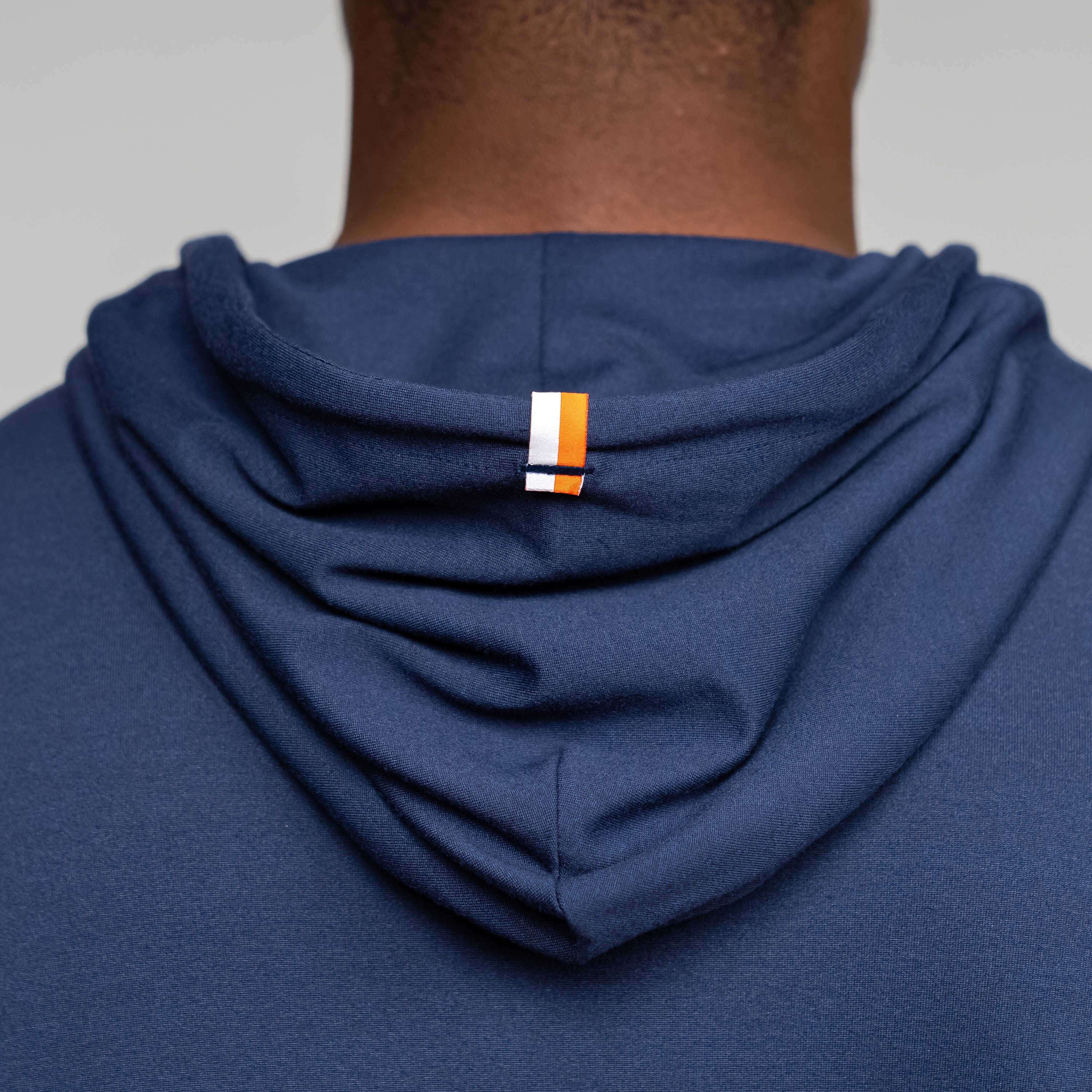 Hesi Collegiate Hoodie - UVA | Solid - Admiral Navy - UVA - 1 - Image 4