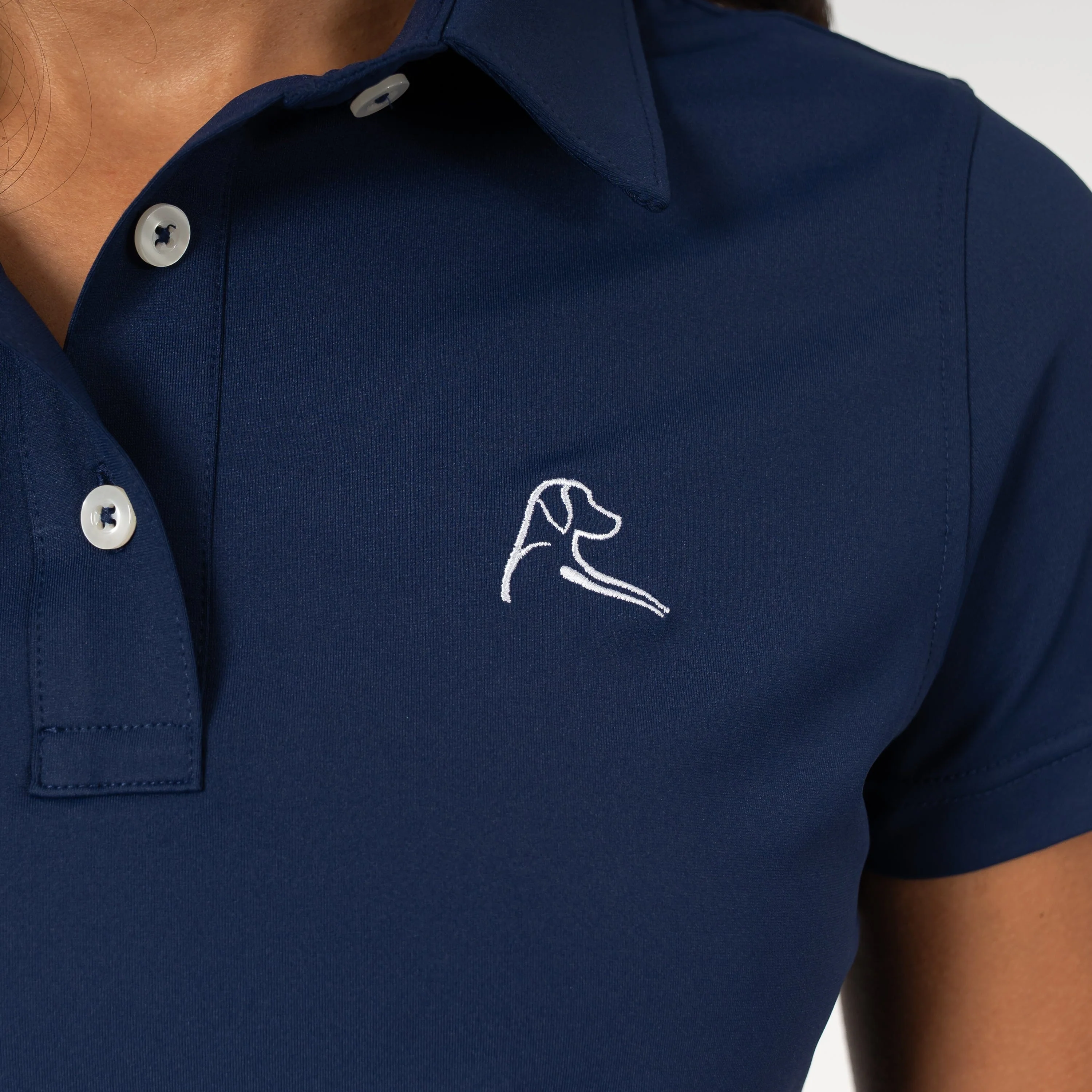 Solid Performance Polo | Solid - Fleet Navy - Image 4
