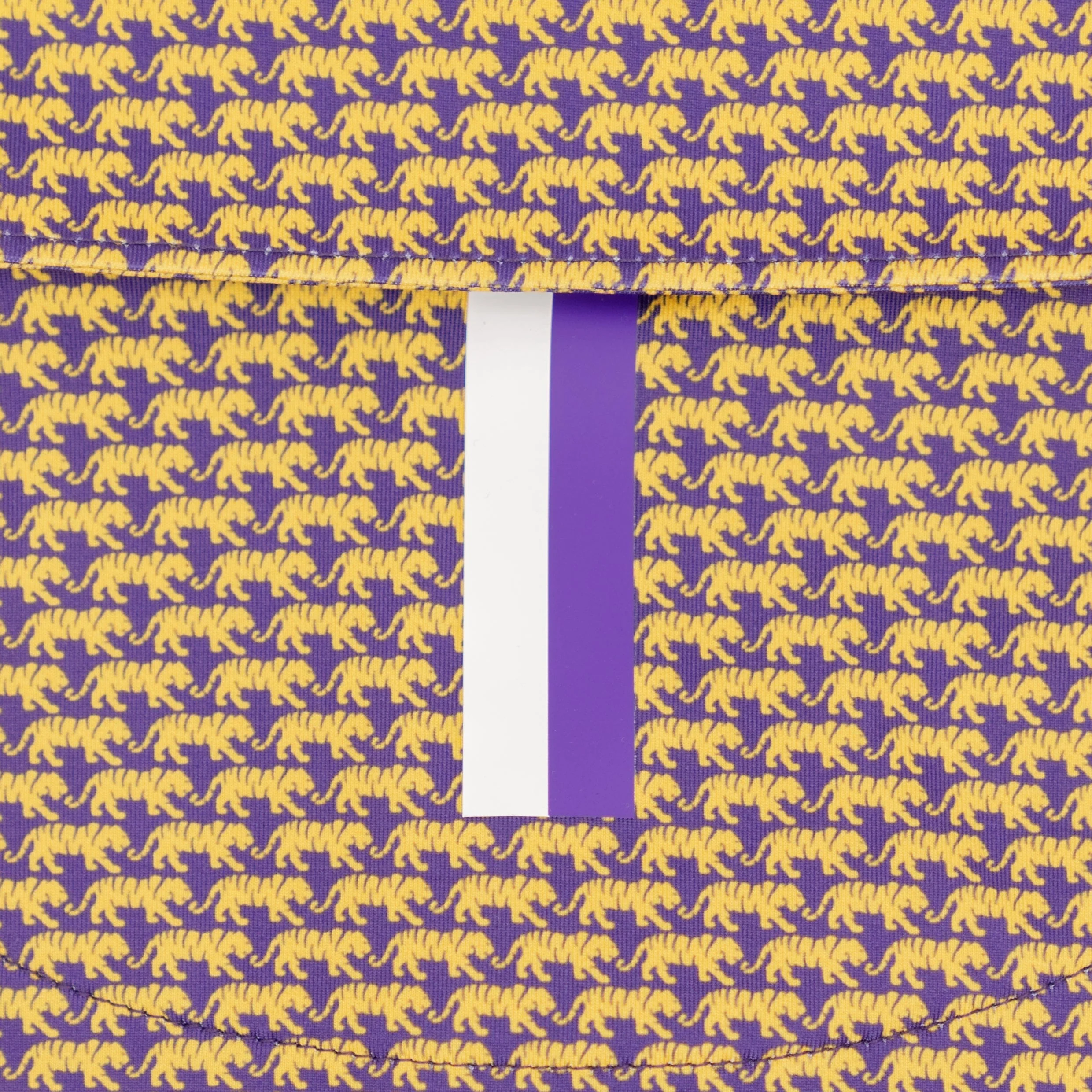 The LSU Mike The Tiger™ | Collegiate Polo | The LSU Mike The Tiger™ - Honey Gold/Reauxback Purple - Image 4