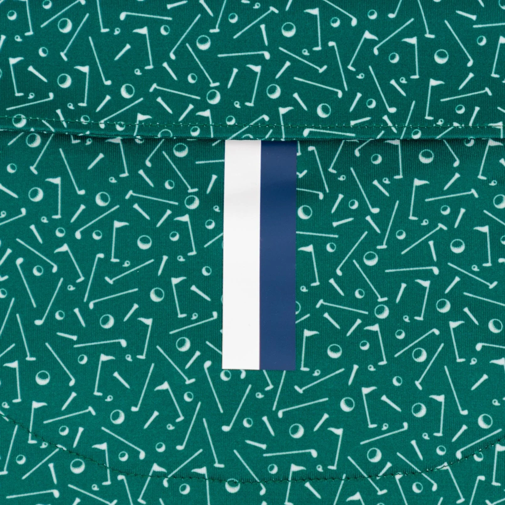 The Mulligan | Performance Polo | The Mulligan - Fairway Green/White - Image 3