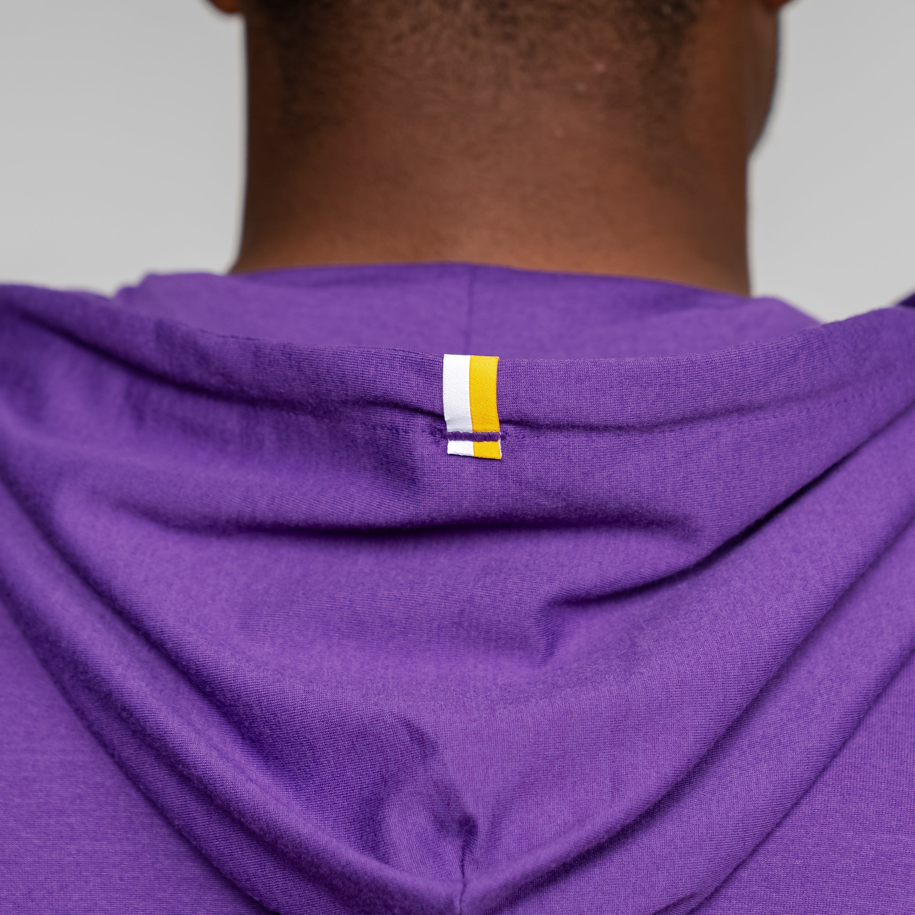 Hesi Collegiate Hoodie - LSU | Solid - Reauxback Purple - LSU - 1 - Image 4