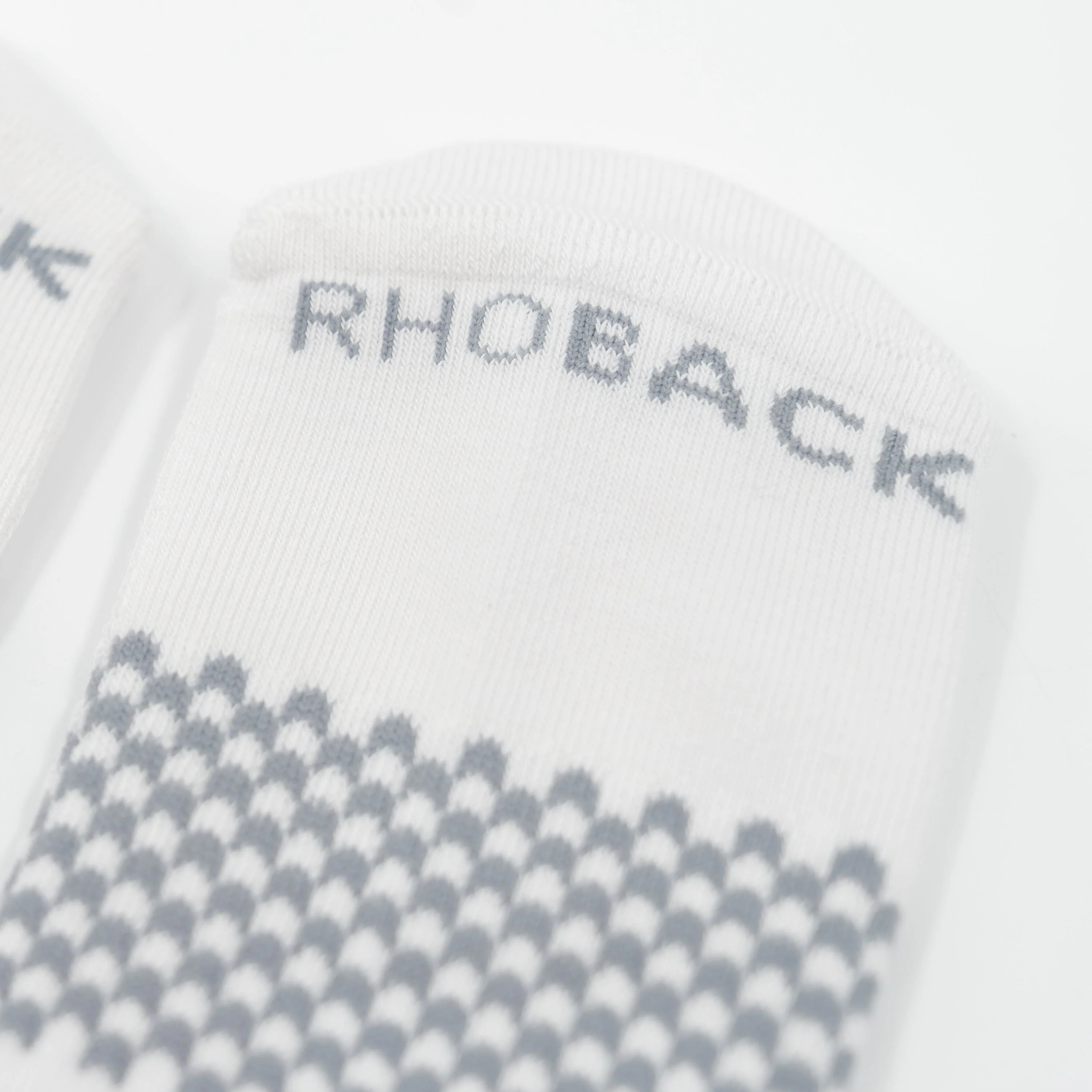 Stratus Performance Ankle Socks (3-Pack) | Solid - White - Thunder Grey (3-Pack) - Image 3