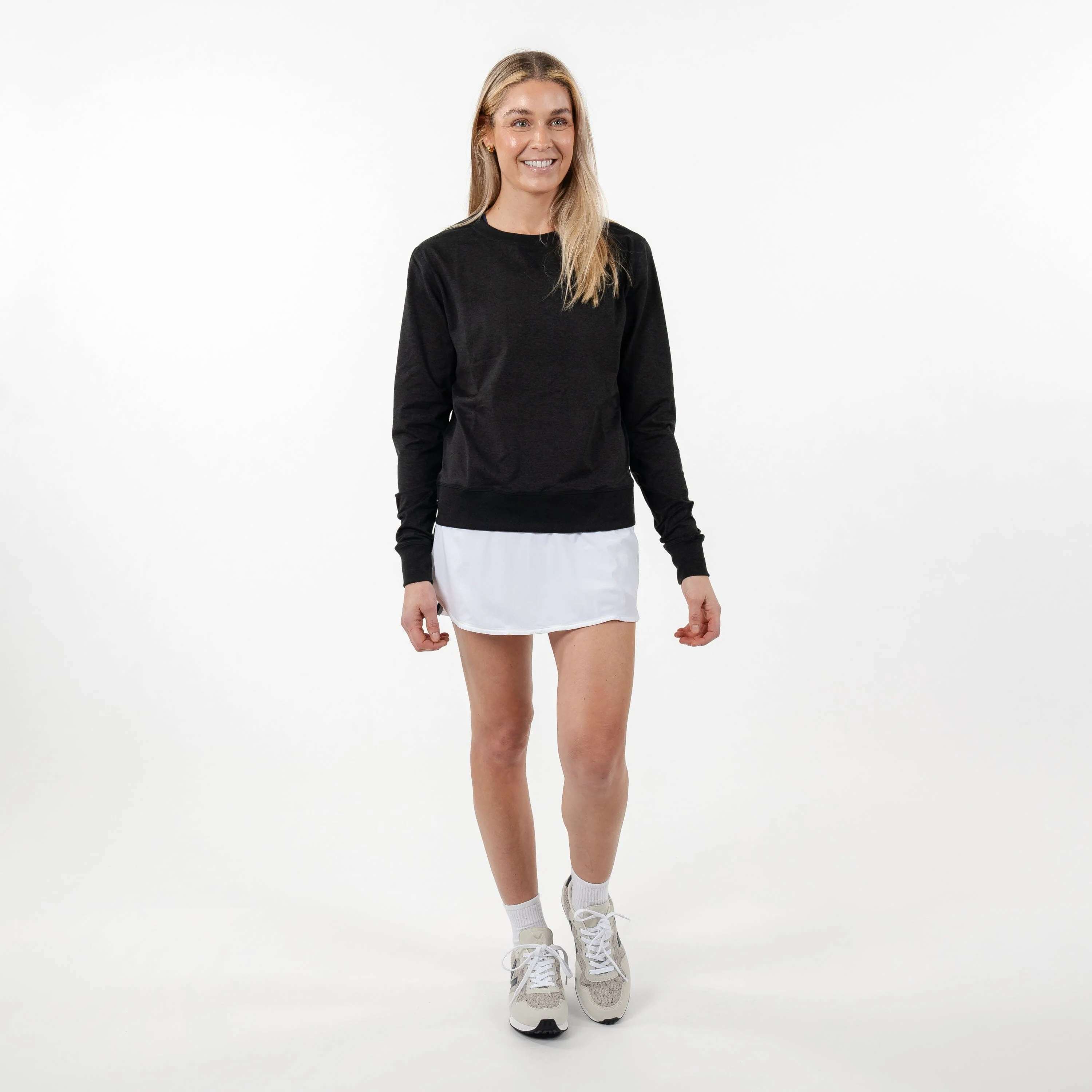 Swift Performance Crew | Heather - Nightfall/Panther Black - Image 4